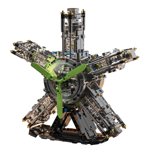 STEM Radial Engine Educational Toy