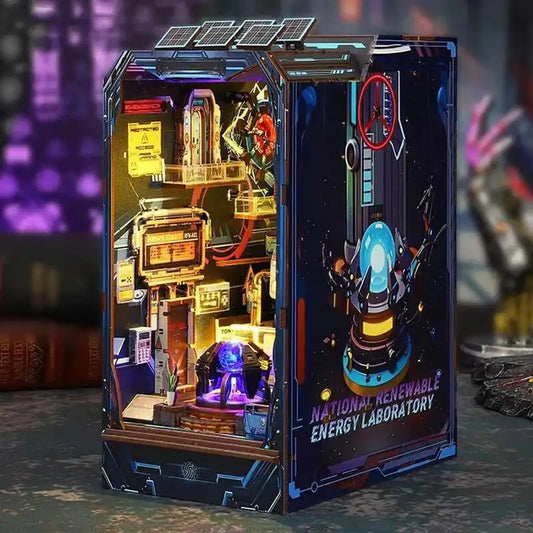 Futuristic Sci-Fi Book Nook Handmade Kit
