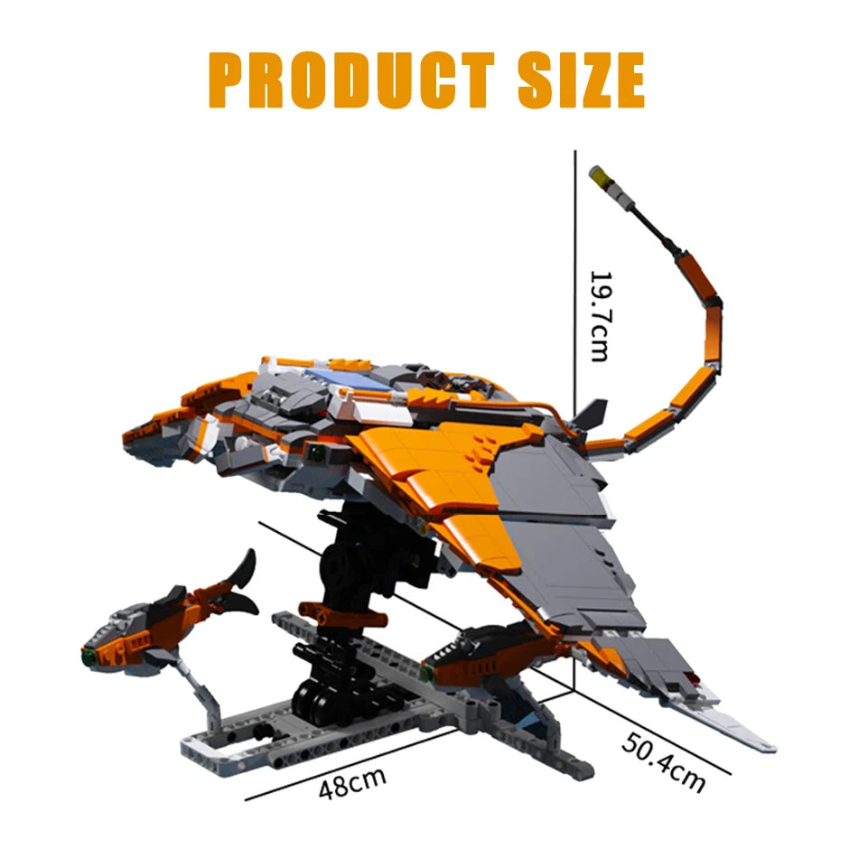 Deep Sea Devilray Mechanical Building Blocks Toy