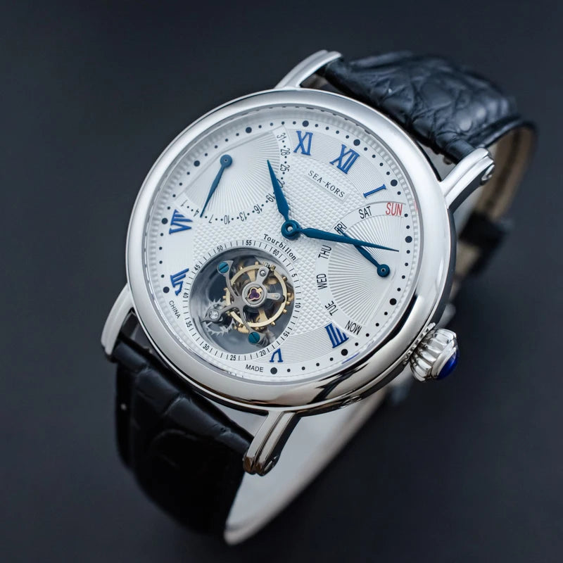 Luxury Seagull Tourbillon Watch for Men