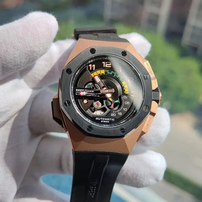 Luxury Rose Gold Automatic Men's Watch