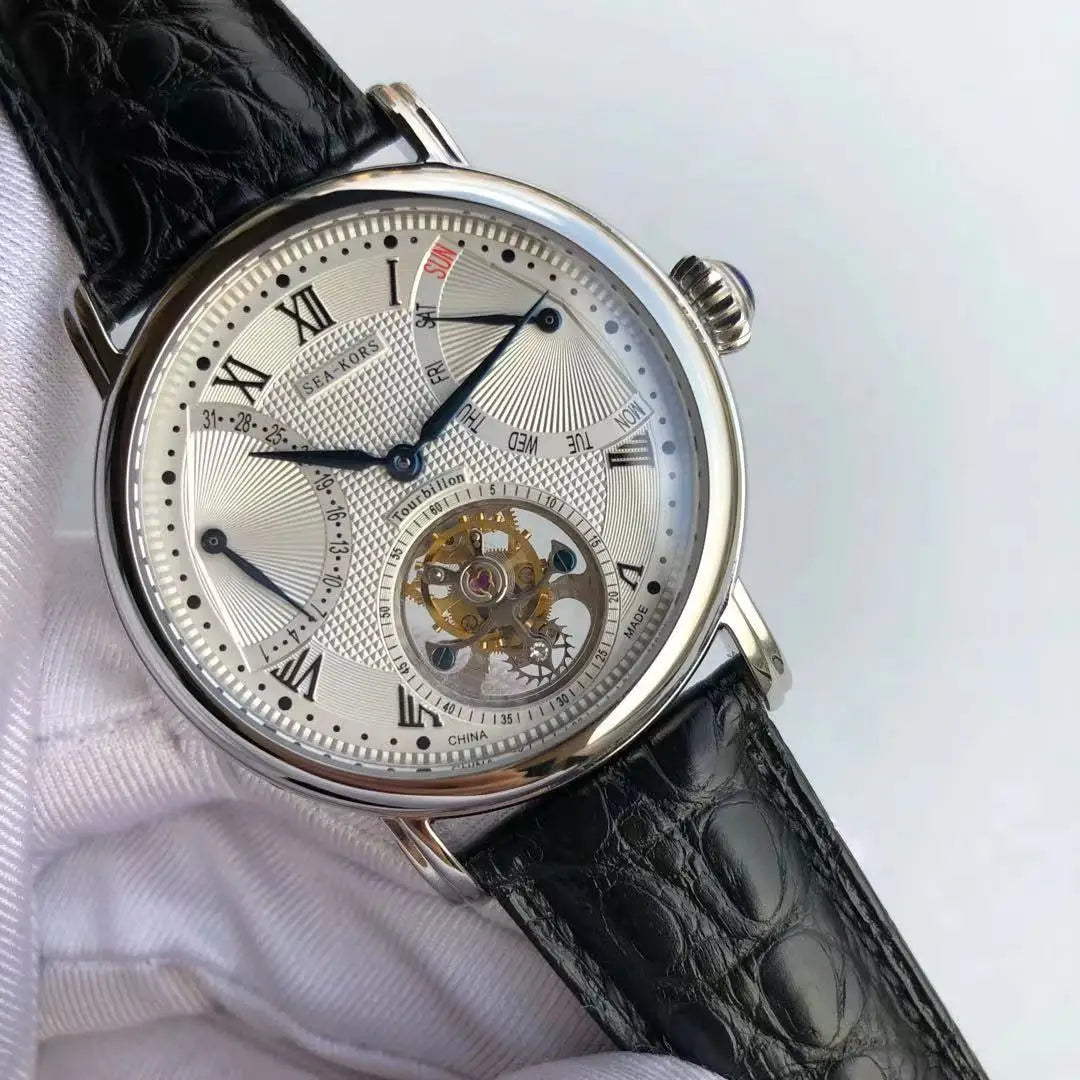 Luxury Seagull Tourbillon Watch for Men