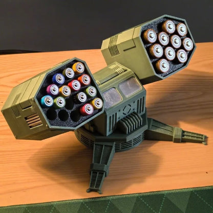 3D Printed Battery Organizer Box