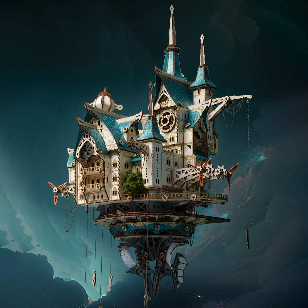 Cat Fantasy Dollhouse Set