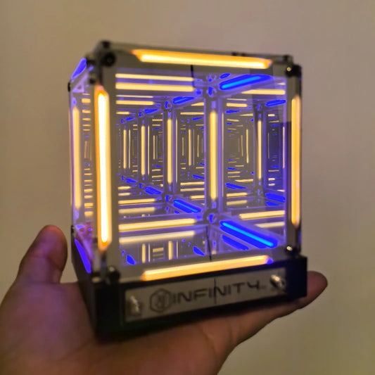 Electronic Desktop Light Cube