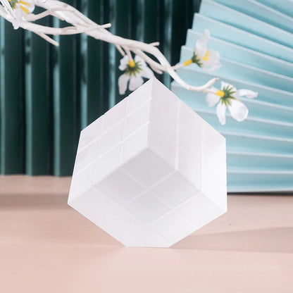 Colorful Prism Cube Glass Sun Catcher Decoration