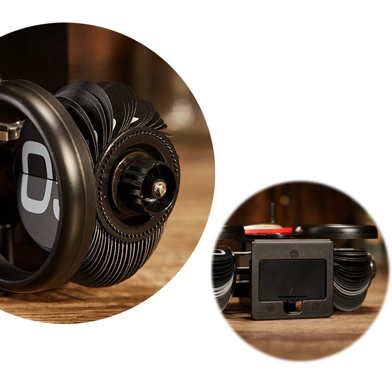 Automatic Motorcycle Flip Down Clock