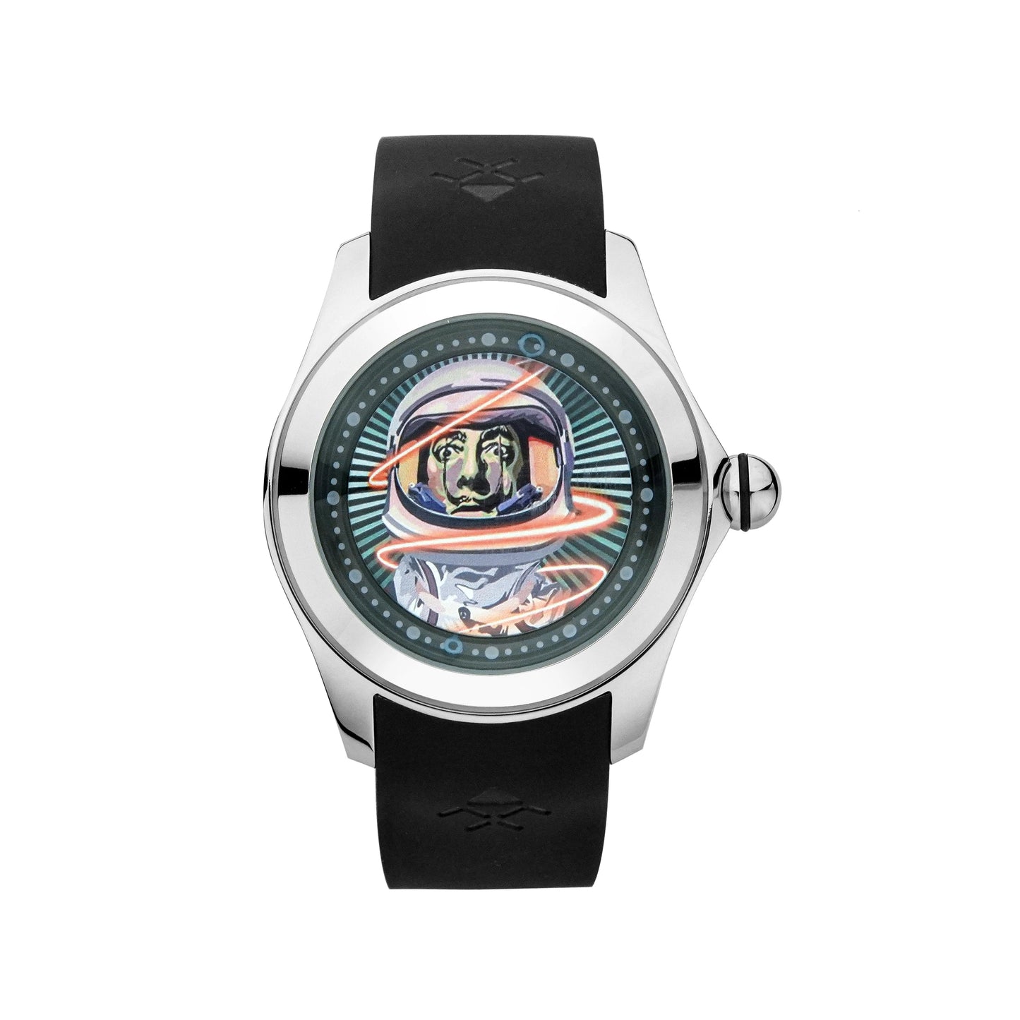 Futuristic Bubble Dial Automatic Watch for Men