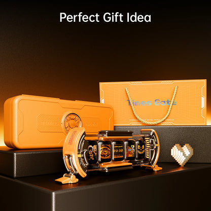 Cyberpunk WiFi Digital Clock with App Control