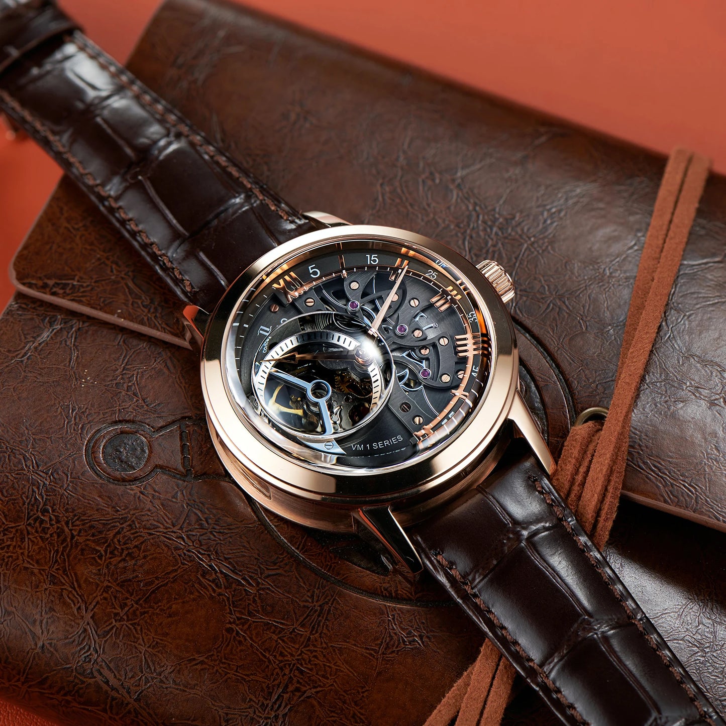 Retro Skeleton Automatic Men's Watch