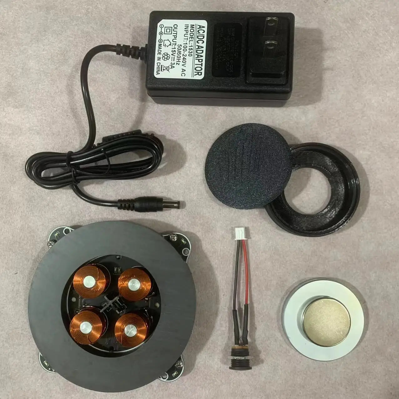 Magnetic Levitation Module with LED Light