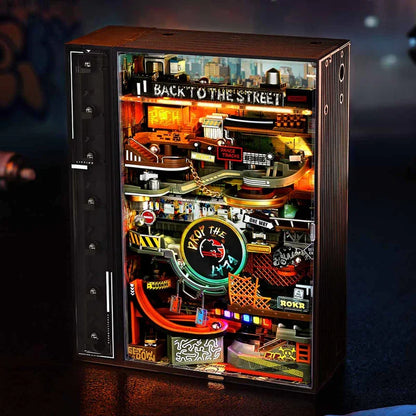 Mechanical Marble Run Brain Teaser