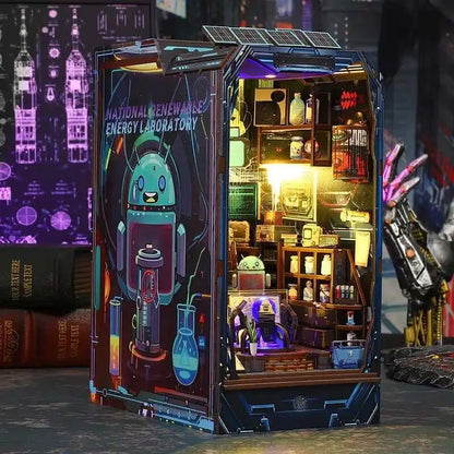 Futuristic Sci-Fi Book Nook Handmade Kit