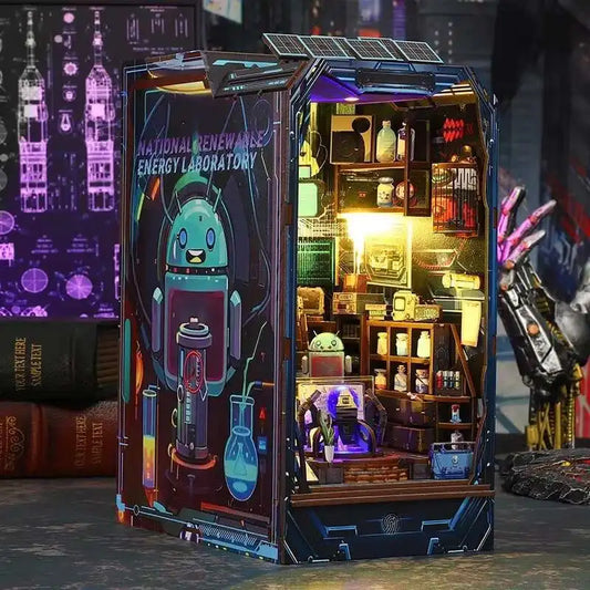 Futuristic Sci-Fi Book Nook Handmade Kit