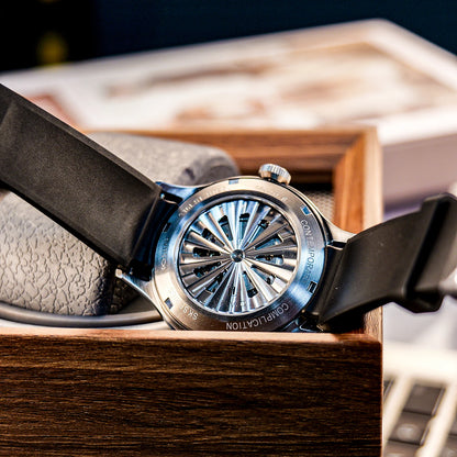 Super Luminous Trisome Planet Automatic Wristwatch