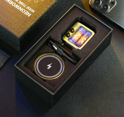 Creative Retro CRT Nixie Tube Wristwatch Limited Model