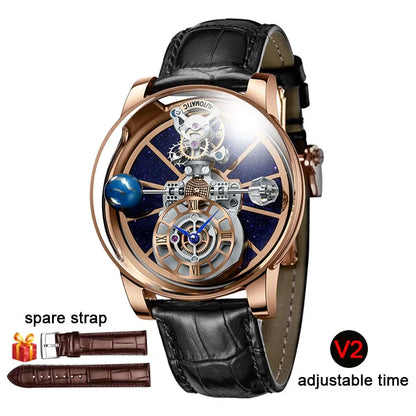 Luxury Celestial Body Series Quartz Watch