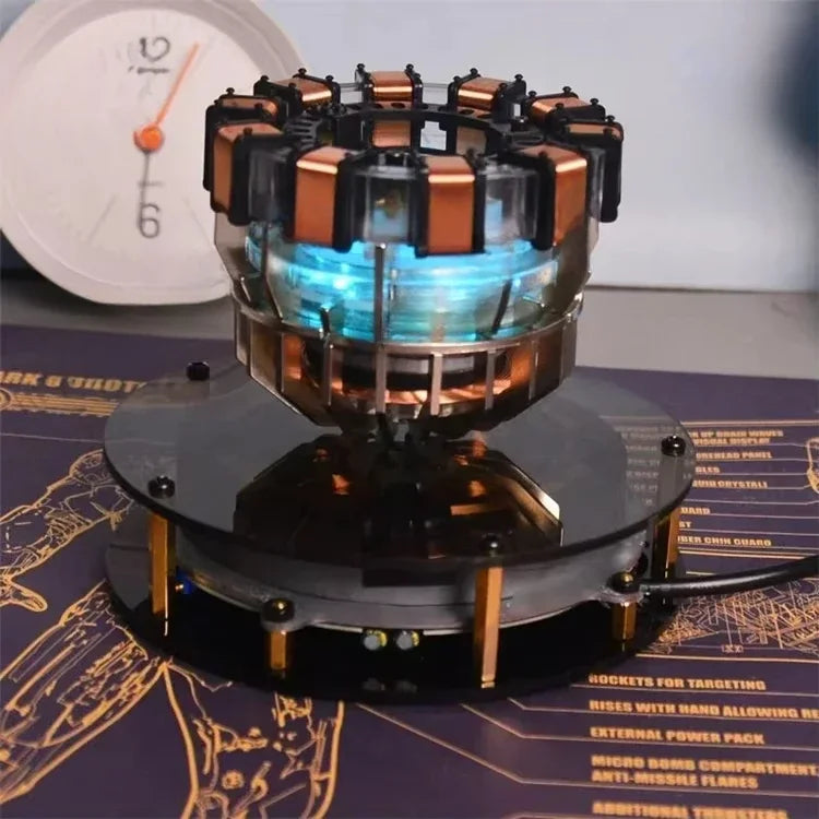 Metal Arc Reactor Model with Magnetic Floating Base