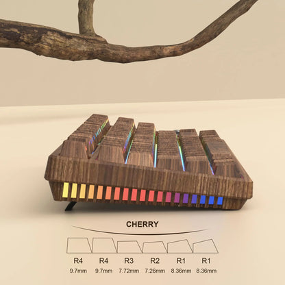 Mechanical Gaming Keyboard Backlit Side-Printed Keys