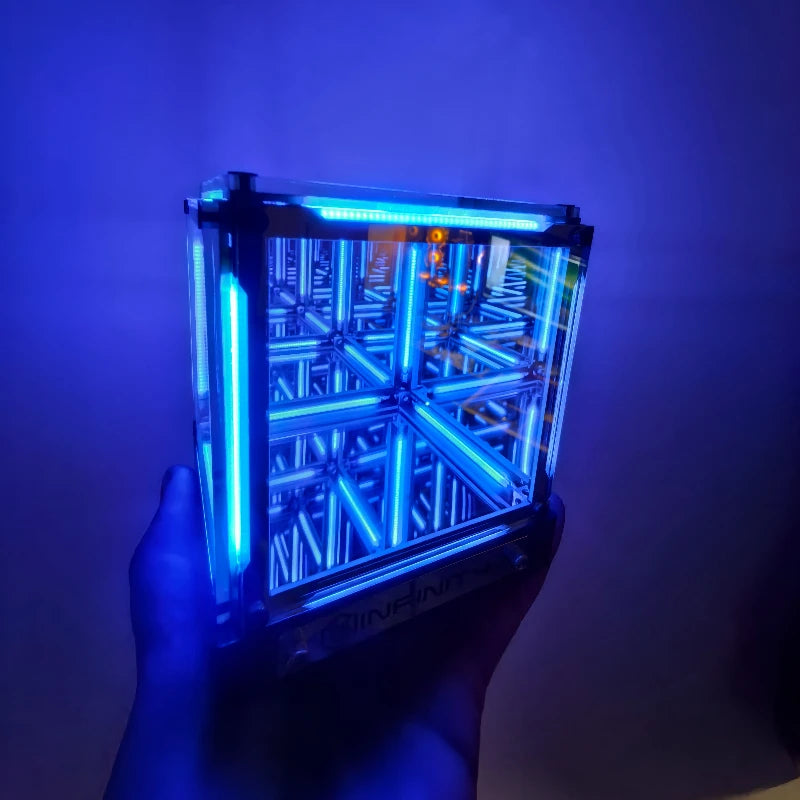 Electronic Desktop Light Cube