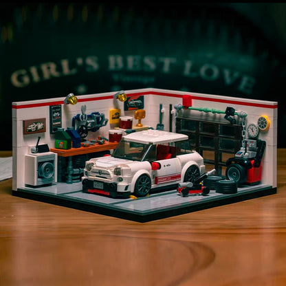 Speed Racing Z Hatchback Sports Car Building Block Set