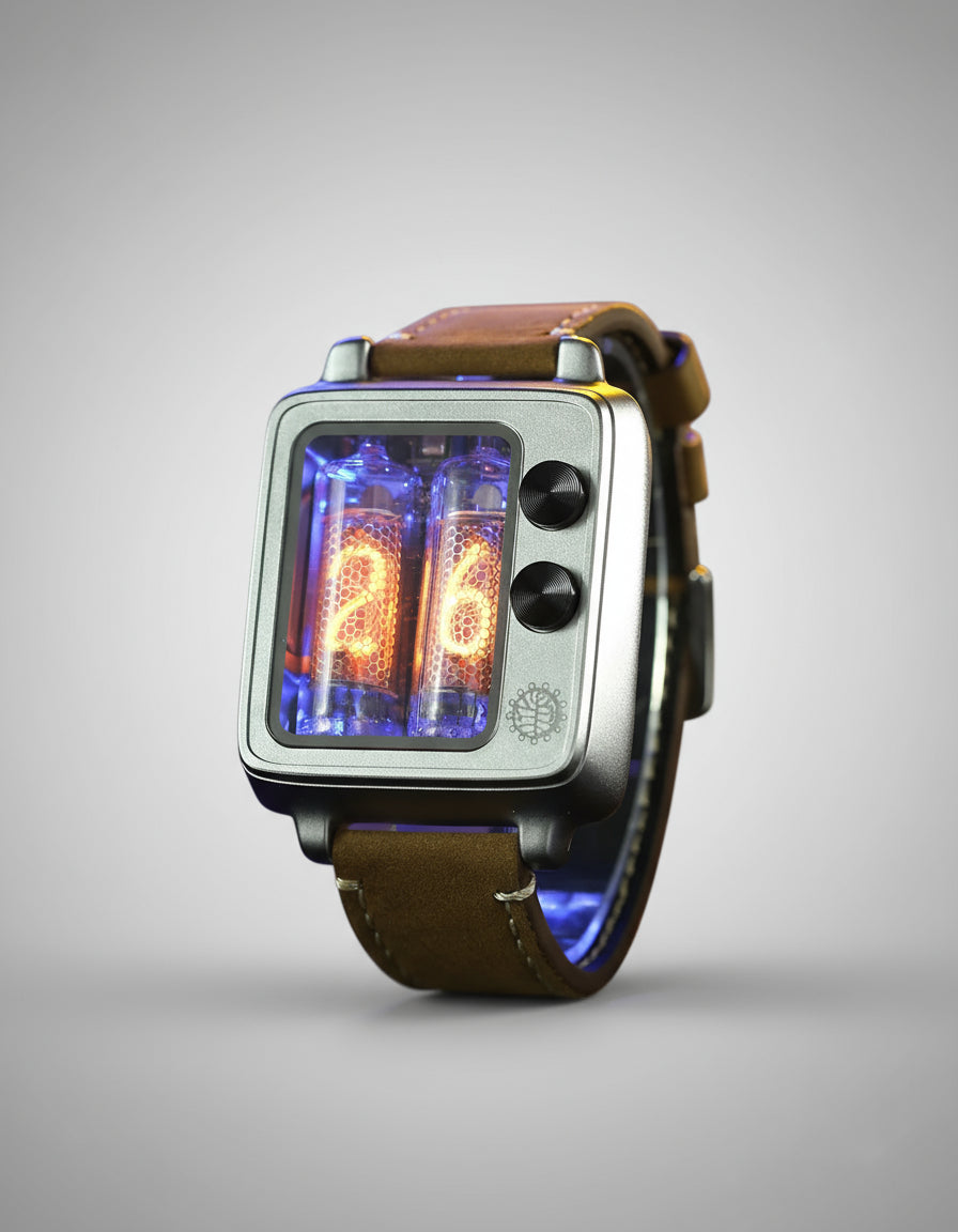 Creative Retro CRT Nixie Tube Wristwatch Limited Model