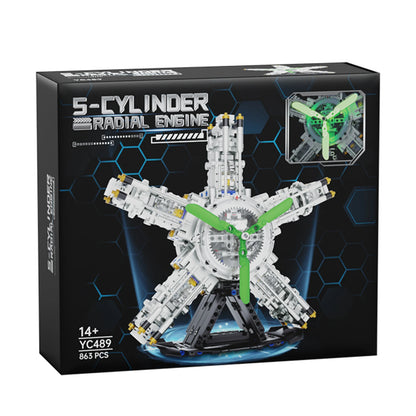 STEM Radial Engine Educational Toy