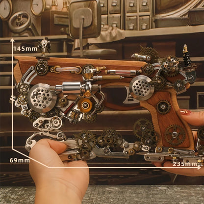 Metal Archimedes Crossbow Model Creative Building Toy