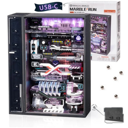 Electric LED Marble Run 3D Puzzle Model Kit