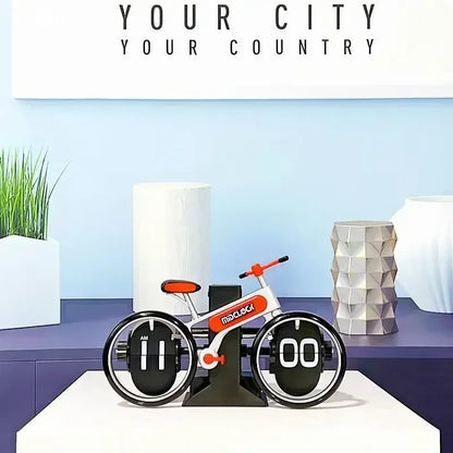 Bicycle Style Flip Clock