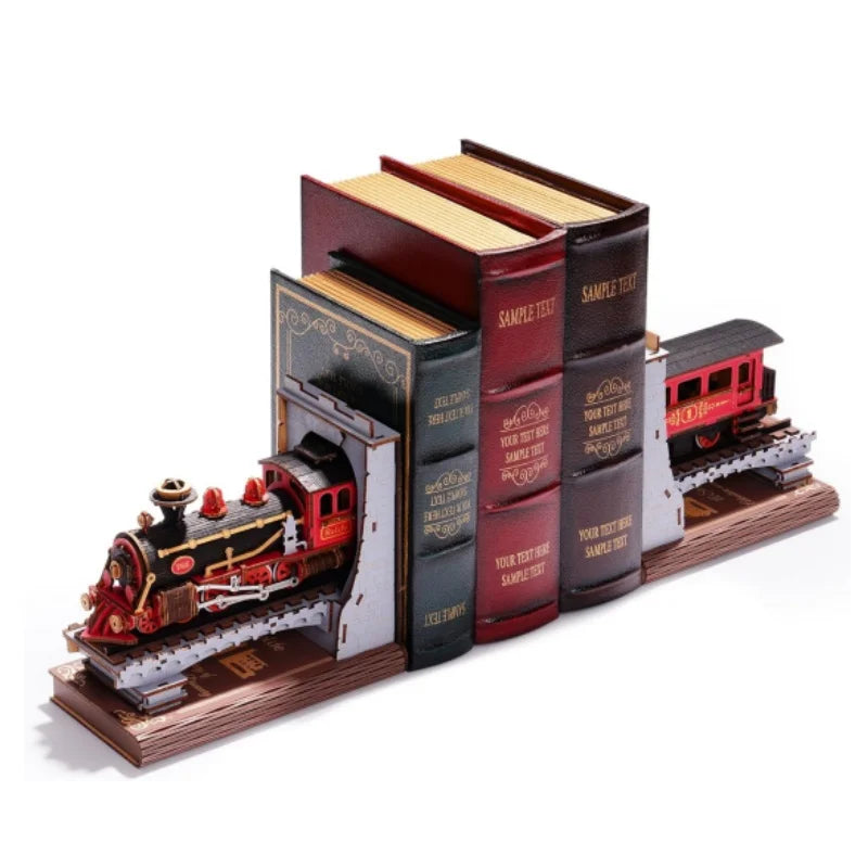 Rolife Century Train DIY Wooden Book Nook Kit