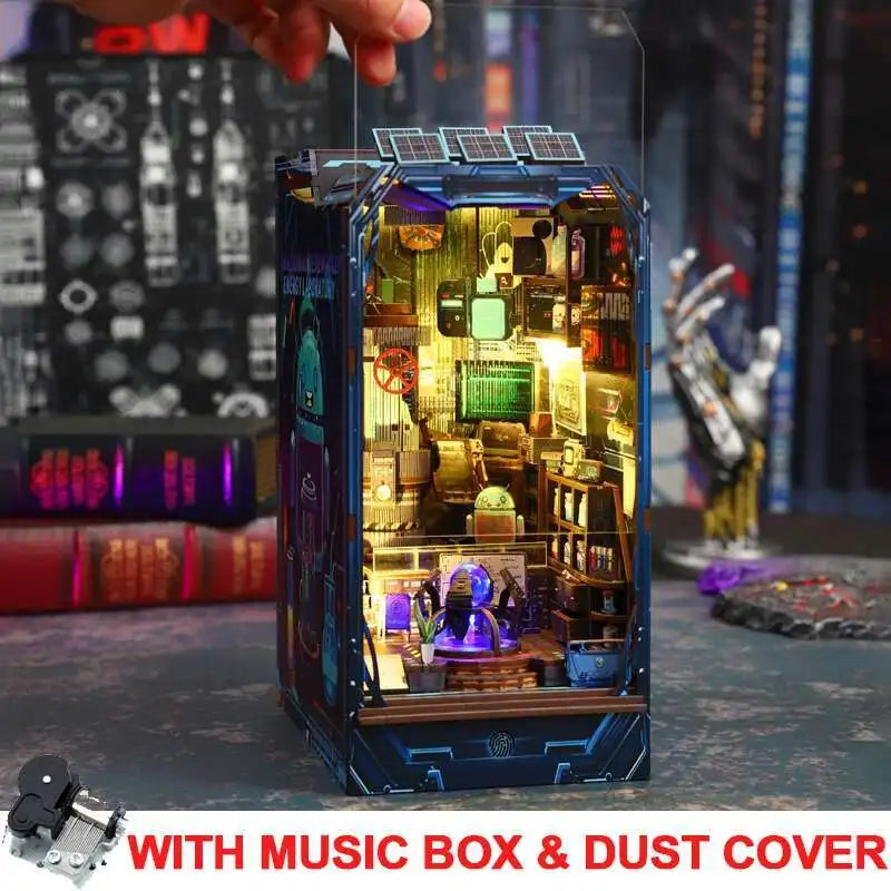 Futuristic Sci-Fi Book Nook Handmade Kit