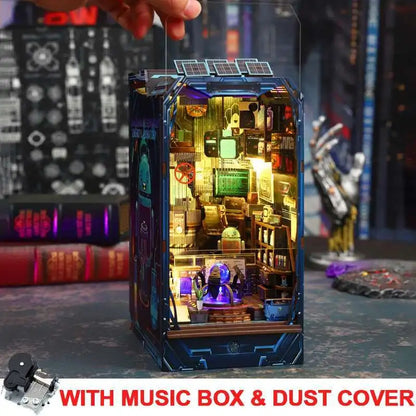 Futuristic Sci-Fi Book Nook Handmade Kit