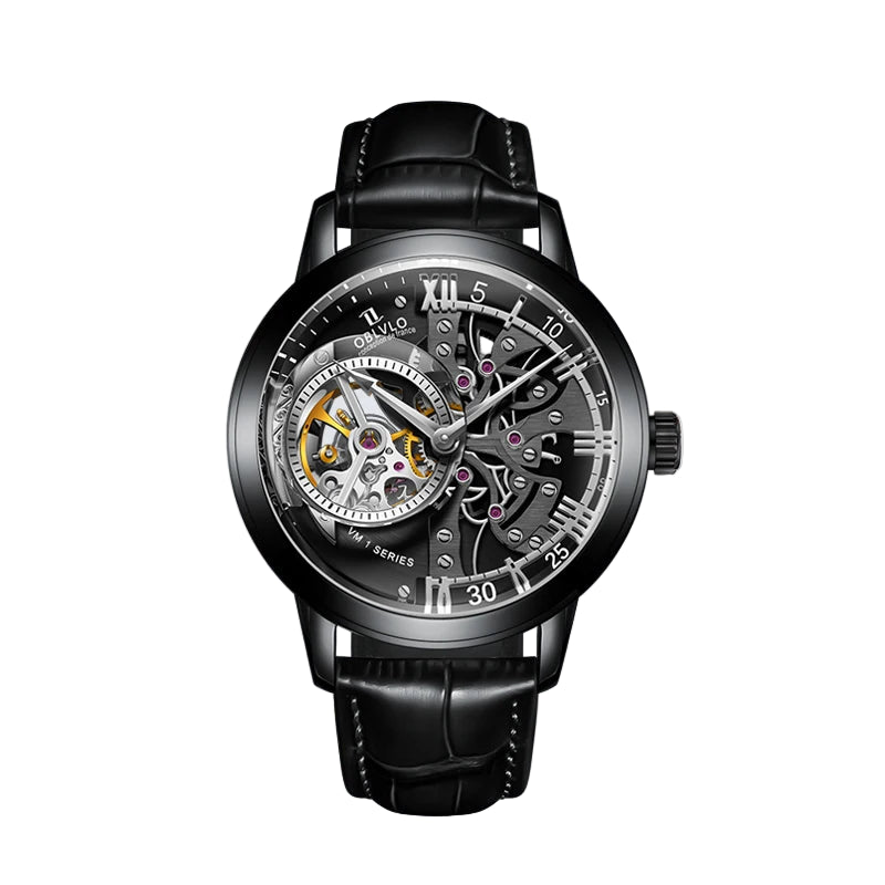 Retro Skeleton Automatic Men's Watch