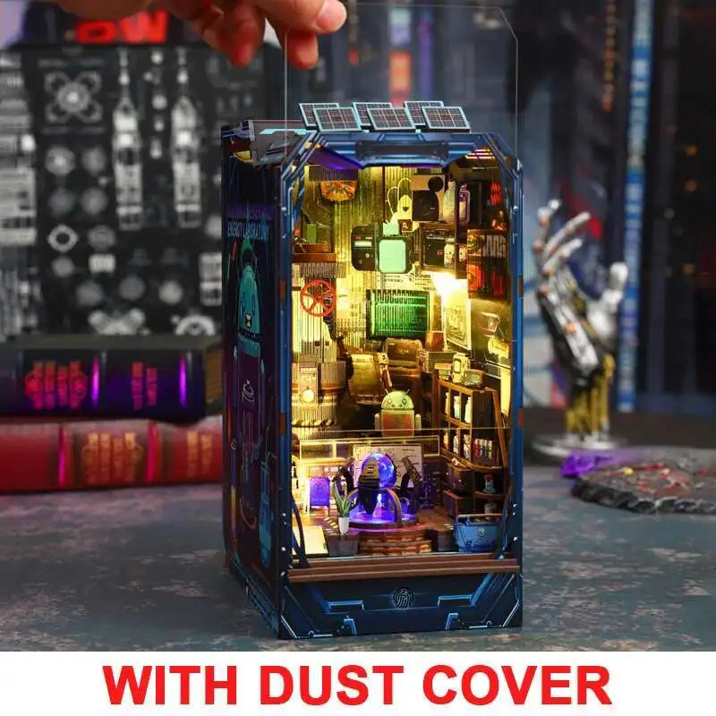 Futuristic Sci-Fi Book Nook Handmade Kit