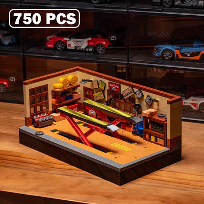 Speed Racing Z Hatchback Sports Car Building Block Set