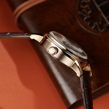 Retro Skeleton Automatic Men's Watch