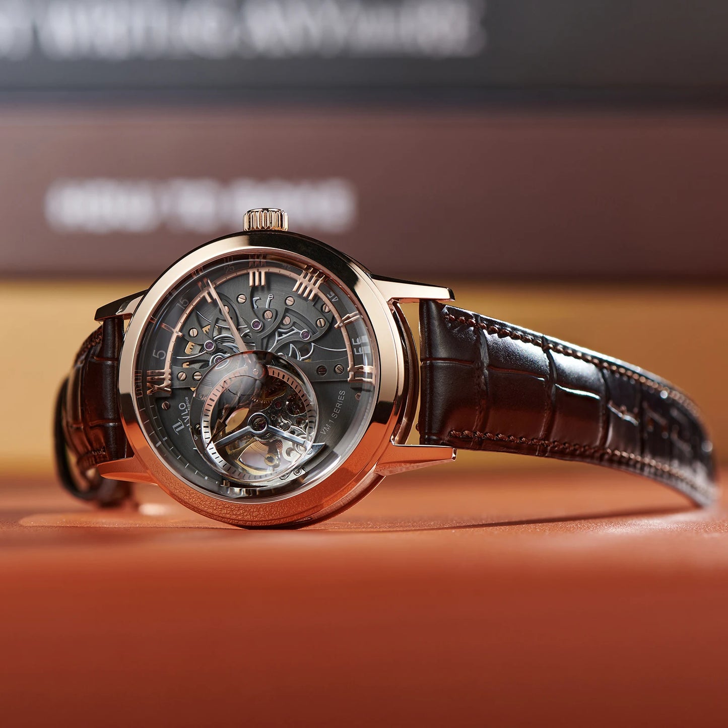 Retro Skeleton Automatic Men's Watch