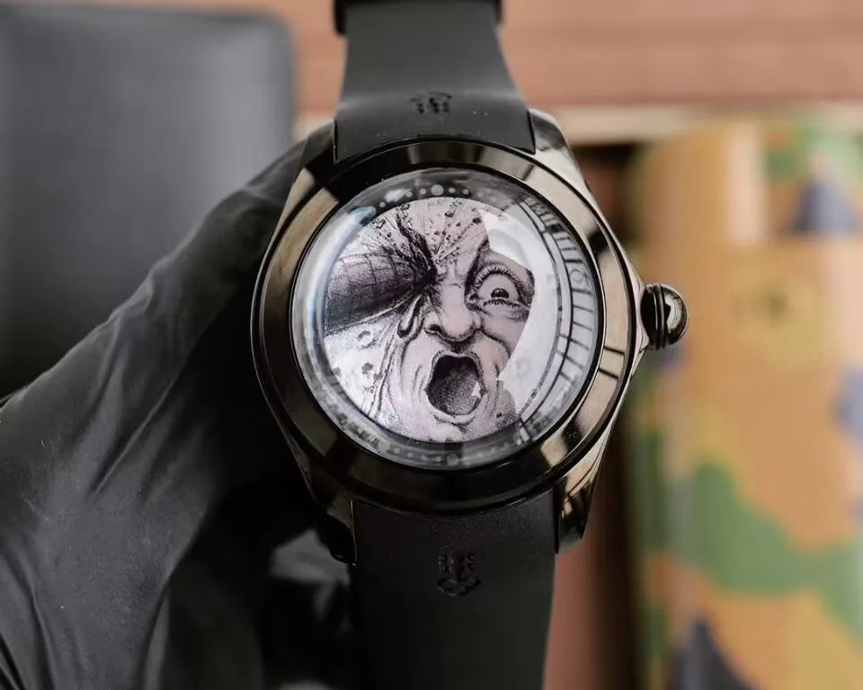 Futuristic Bubble Dial Automatic Watch for Men