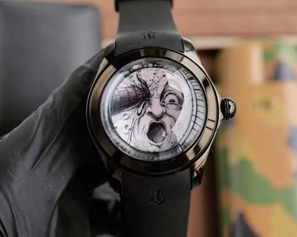 Futuristic Bubble Dial Automatic Watch for Men