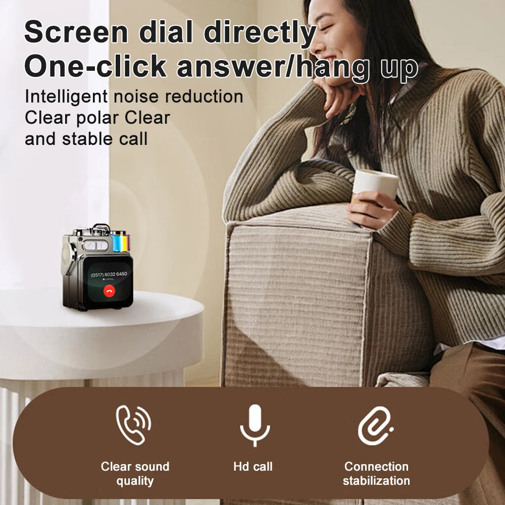 Metal Bluetooth Speaker with LED Display and RGB Lights