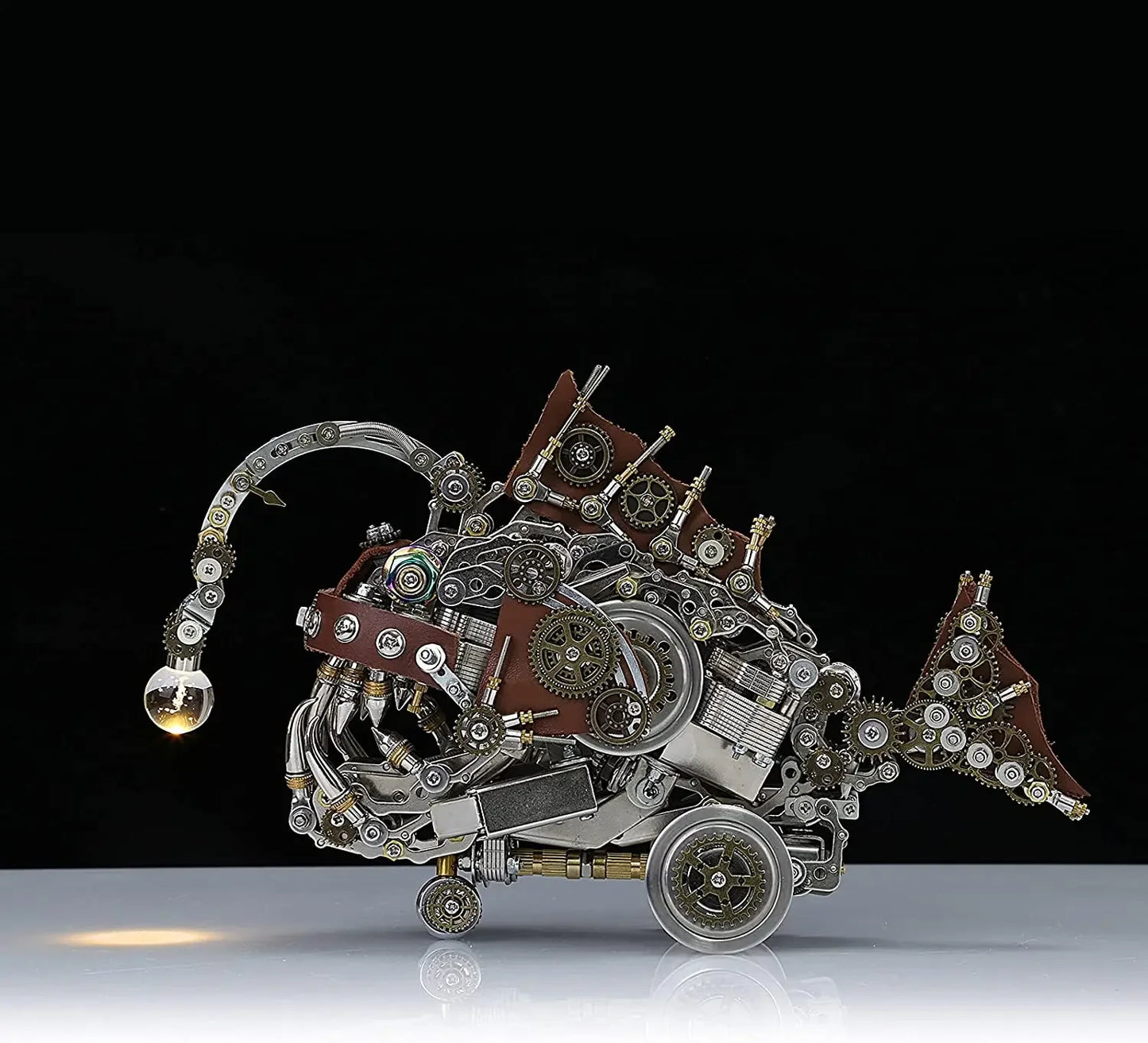 Steampunk Anglerfish 3D Metal Puzzle DIY Model Kit