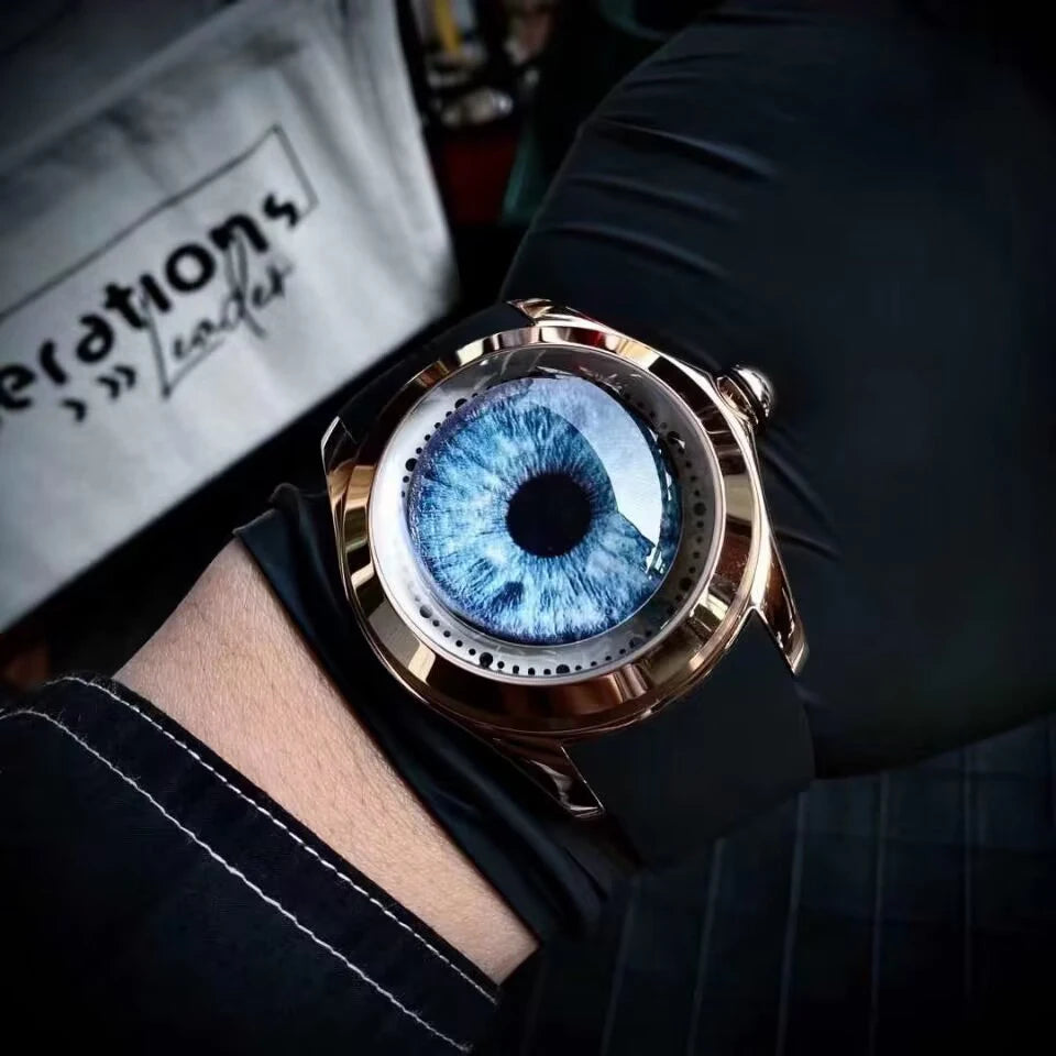 Futuristic Bubble Dial Automatic Watch for Men