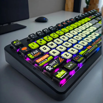 Doomsday Crossing PBT Keycap Set For MX Mechanical Keyboard