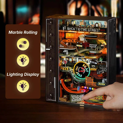 Mechanical Marble Run Brain Teaser