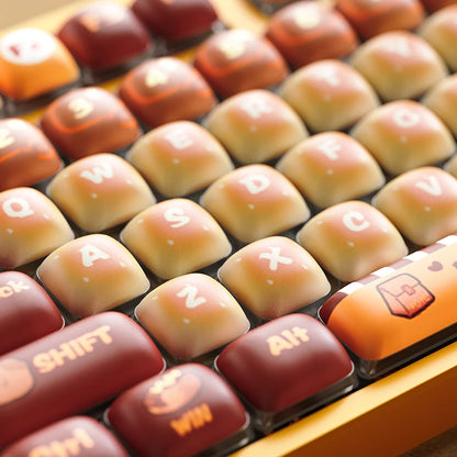 PBT Keycap Set for Mechanical Gaming Keyboard