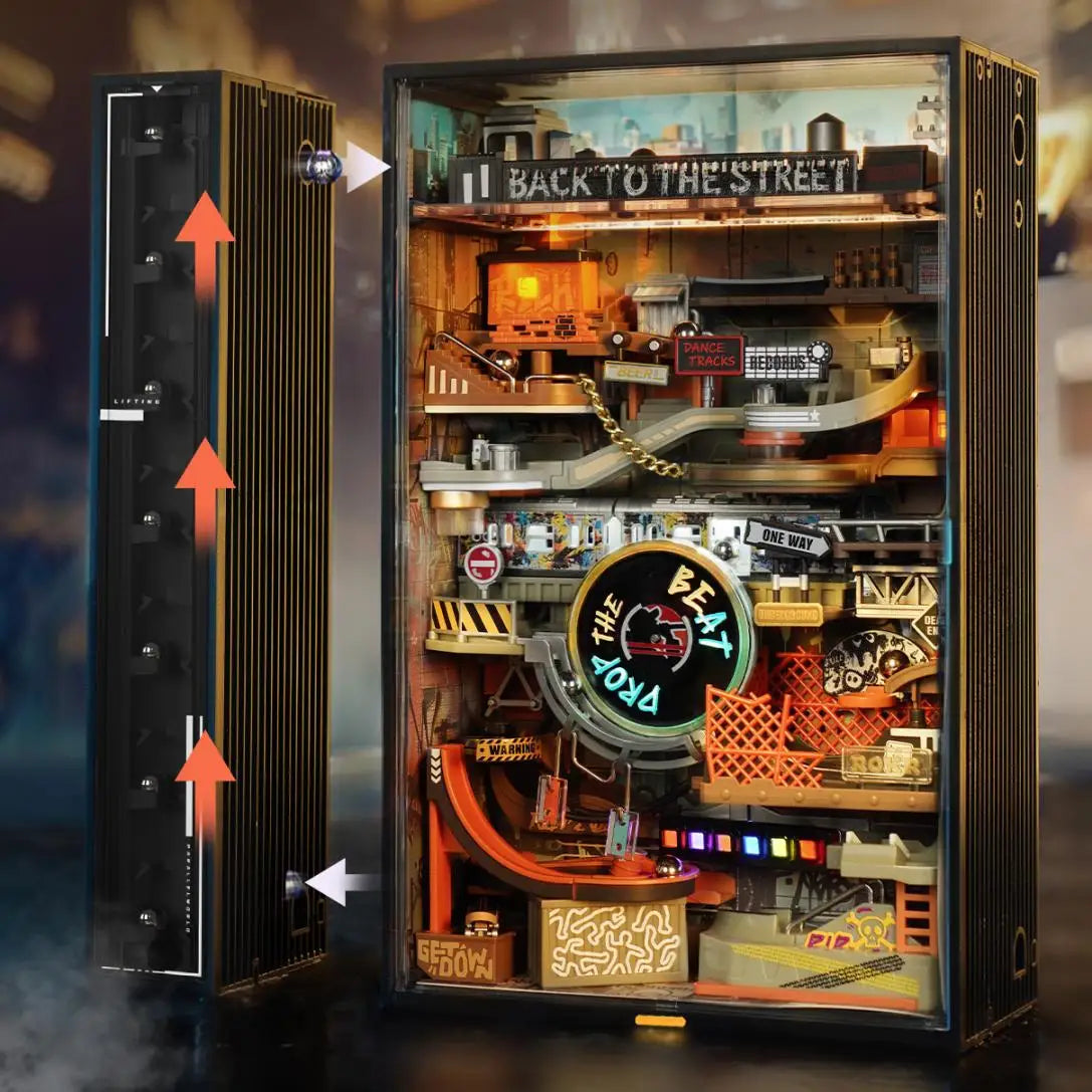 Mechanical Marble Run Brain Teaser