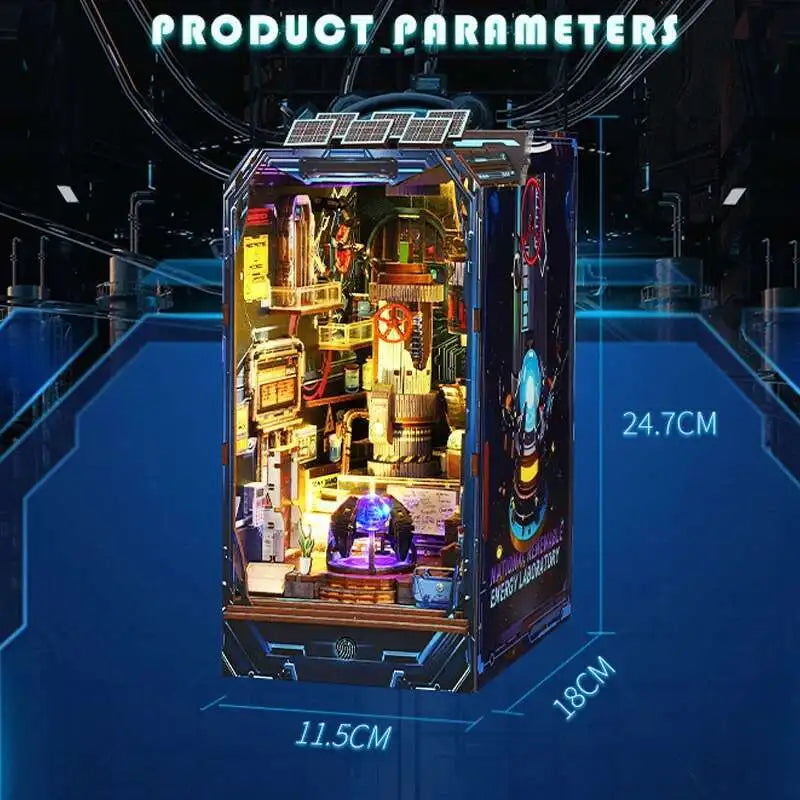 Futuristic Sci-Fi Book Nook Handmade Kit