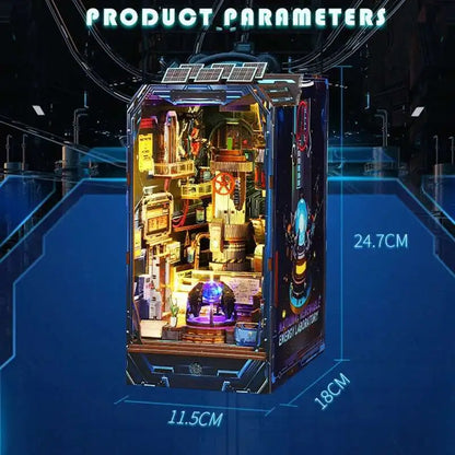 Futuristic Sci-Fi Book Nook Handmade Kit