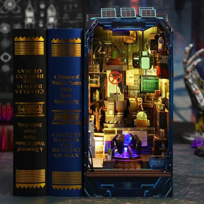 Futuristic Sci-Fi Book Nook Handmade Kit